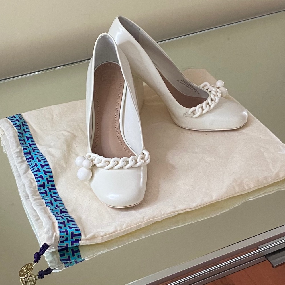 Tory Burch Runway Disco Block Heels